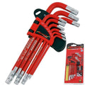 Neilsen 9pc Long Tamperproof Torx Key Set
