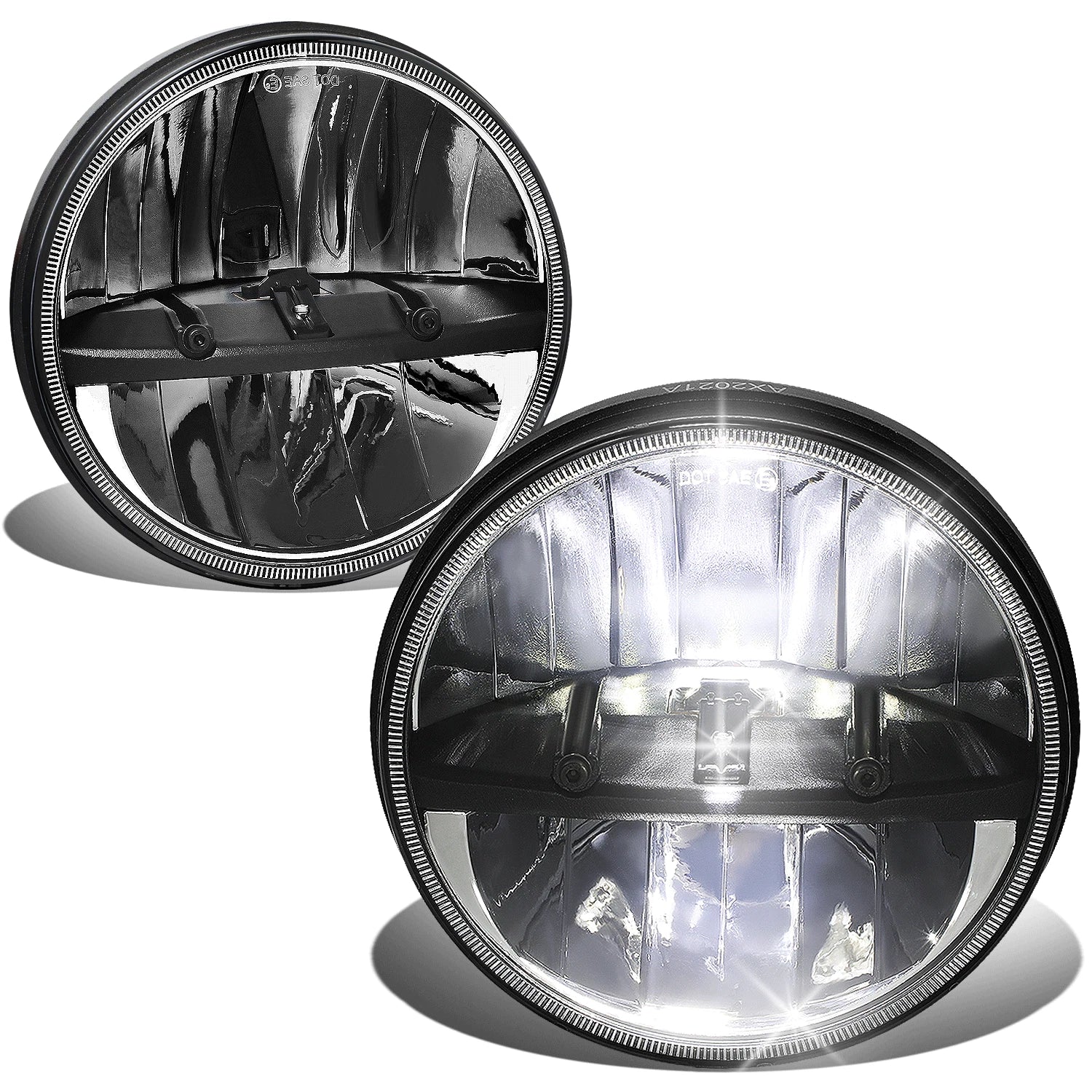Fit 07-18 Jeep Wrangler Jk Led Headlights Head | Built Supply Co