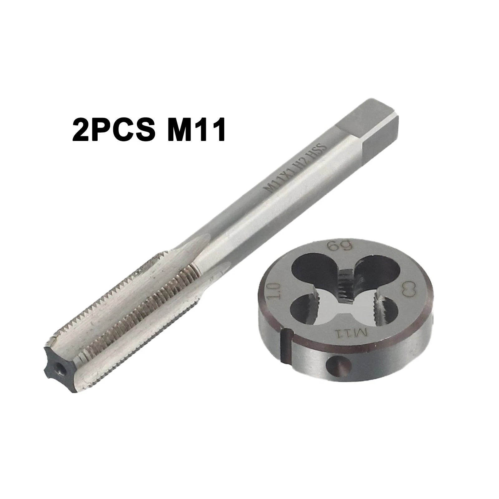 Tap Die Tool M11 X 1mm Tap & M11 X 1.0mm Die Metric Thread High
