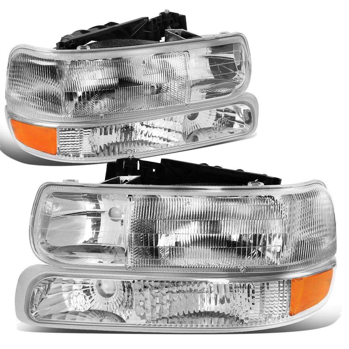 For 1999-2006 Silverado Suburban Tahoe Chrome Clear | Built Supply Co