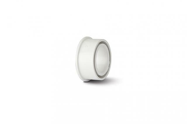 Polypipe 40mm Solvent Weld Boss Adaptor White