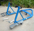 Motorcycle Sport Bike Atv Stand Front Rear Wheel Stand Combo Swing