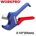 Workpro Ratchet Pvc Pipe Cutter Cut 2-1/2" Pex Pvc | Built Supply Co