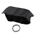Center Console Armrest Cover For Land Rover Lr3 Lr4 2005-2016 Black