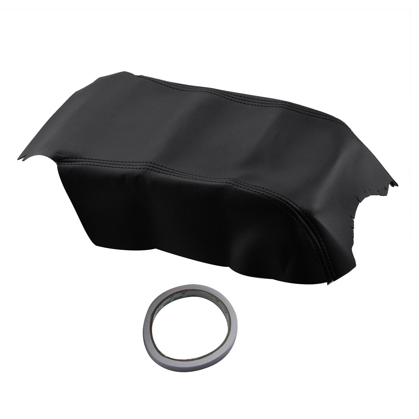Center Console Armrest Cover For Land Rover Lr3 Lr4 2005-2016 Black
