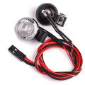 Diy Round Led Roof Light Spotlight For Axial Trx4 Scx10 1/10 1/8 Rc