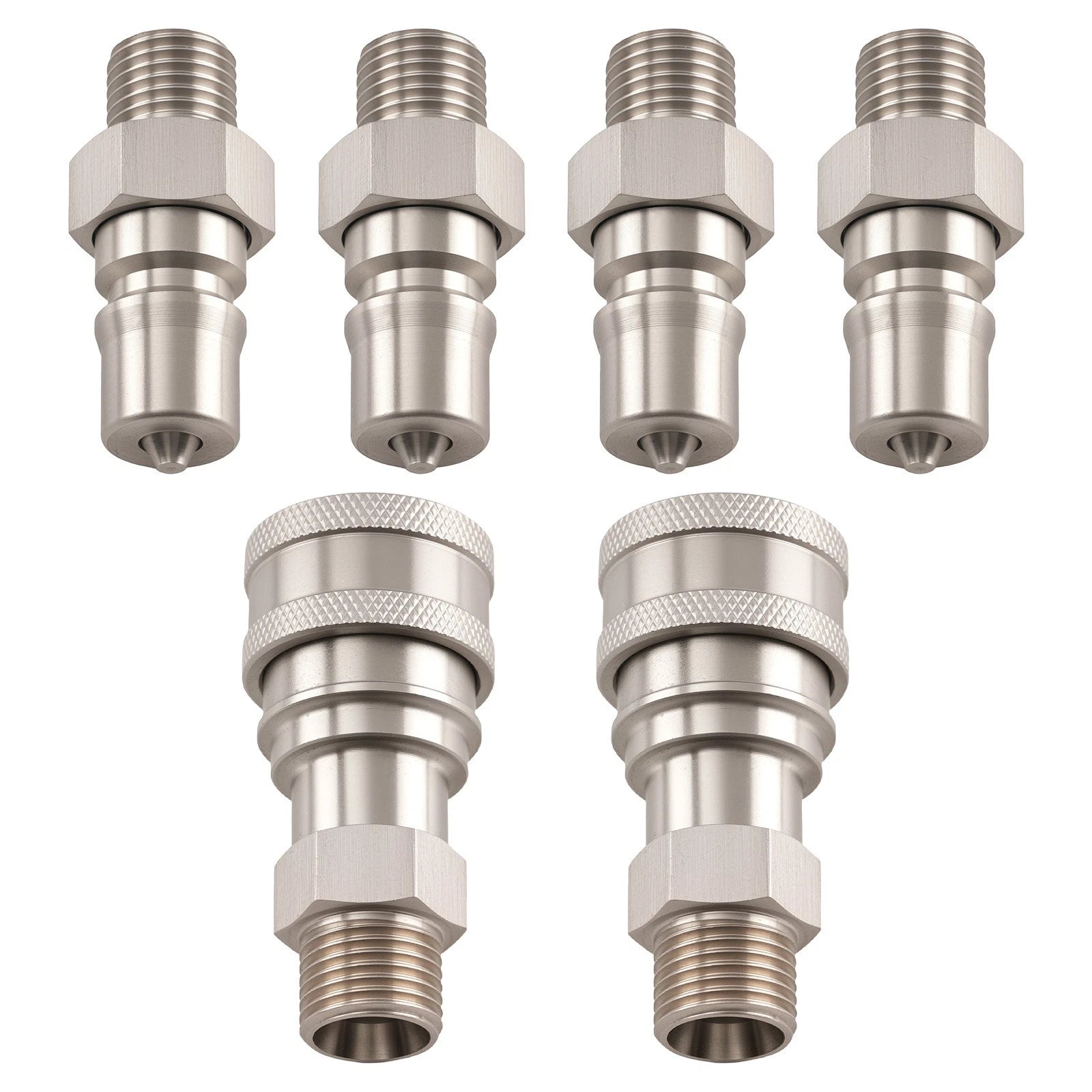 Hydraulic Coupler Kit For Agt Mini Excavator M14-m16 Stainless Steel