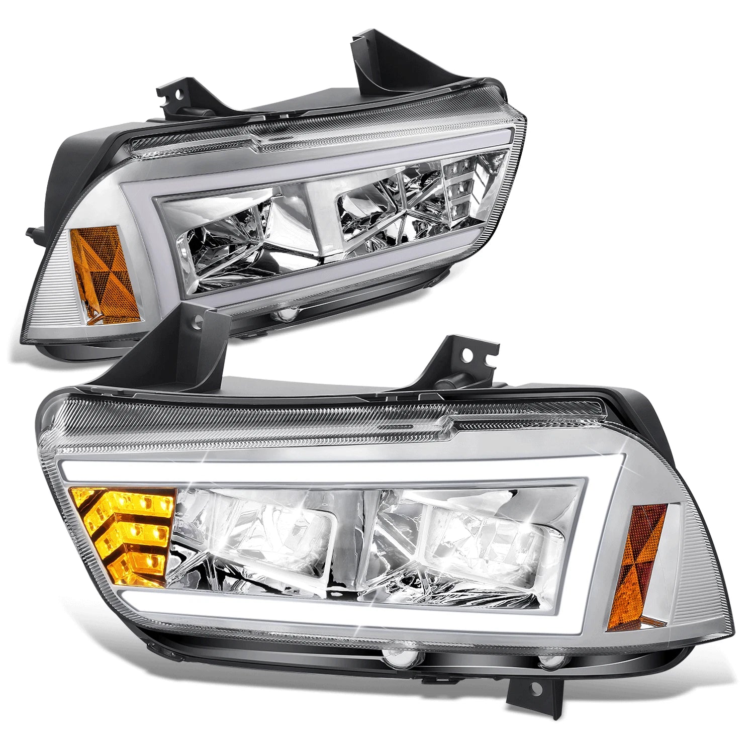 Fit 11-14 Dodge Charger Full Led Drl/ Turn Signal | Built Supply Co