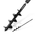 WORKPRO 2PC Auger Drill Bit Set 1.6x16" & 3.5x16" Garden Auger Bits