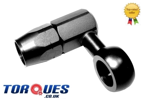 AN -6 (6AN) Weber / Dellorto Carburettor Swivel Seal Single Hose End