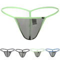 Mens For Ultra Thin Mesh Pouch Thongs G Strings Transparent
