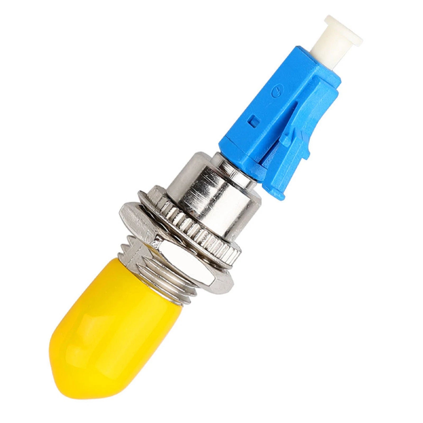Lc Male To St Female Hybrid Fiber Optic Converter Adapter Single Mode