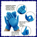 100pc Indigo Nitrile Tattoo Exam Gloves Powder Free S M L XL by Indigo