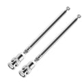 Vhf/uhf/am/fm 7 Sections Bnc Connector Telescopic Antenna For Radio