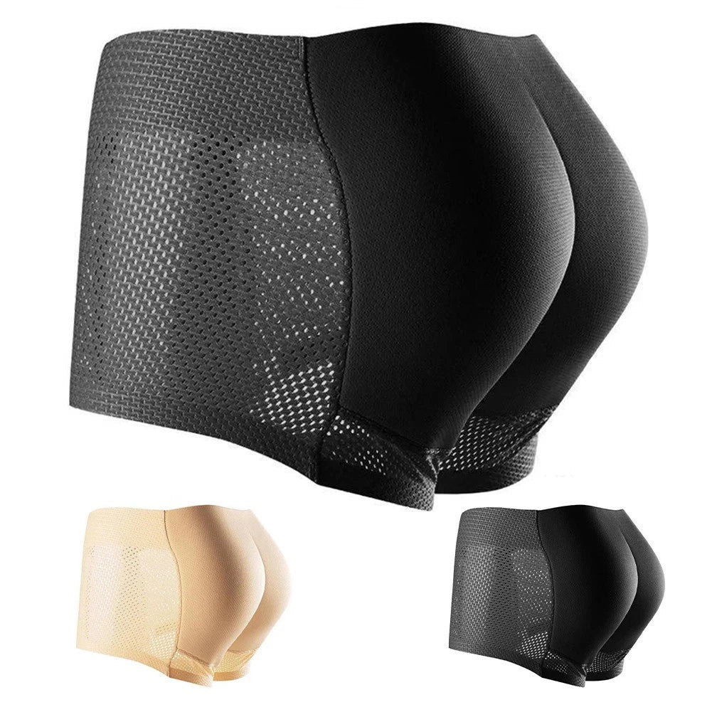 Butt Lifter Padded Boxer Briefs For Men Hip Enhancer Underwear