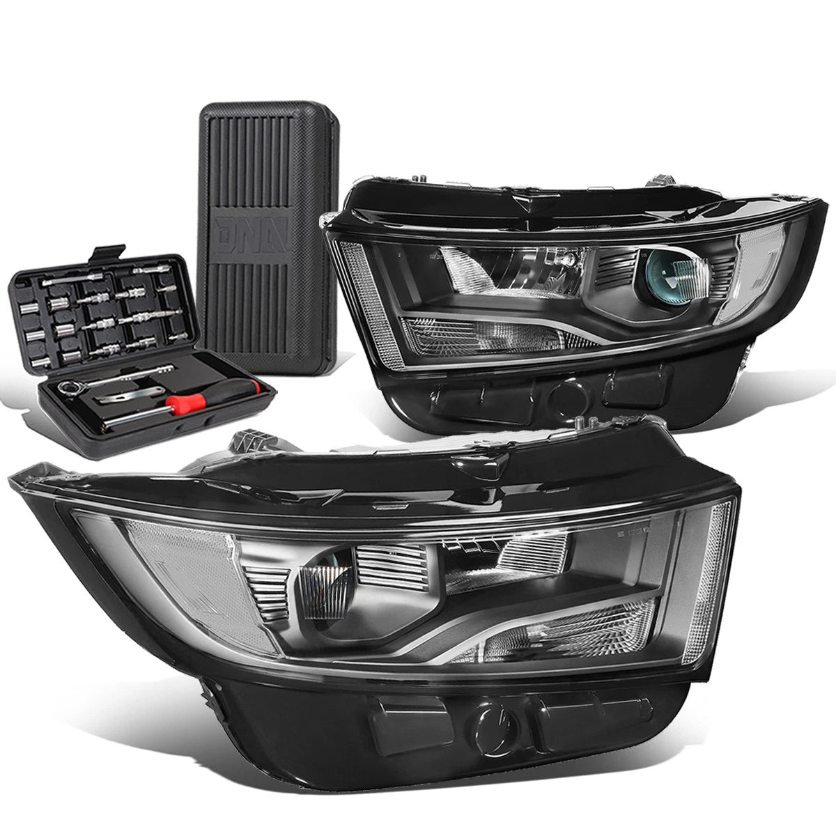 For 2015-2018 Ford Edge Pair Black/clear Signal | Built Supply Co
