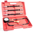 Auto Engine Compression Pressure Tester Kit W/ Extend Hose M10 M12