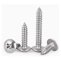 DIN 7985 Self Tapping Screw A4 316 Stainless Steel M3-M6