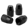 Aluminum Tire/rim Valve Air Port Dust Cover Stem Cap/caps Rt007 Black