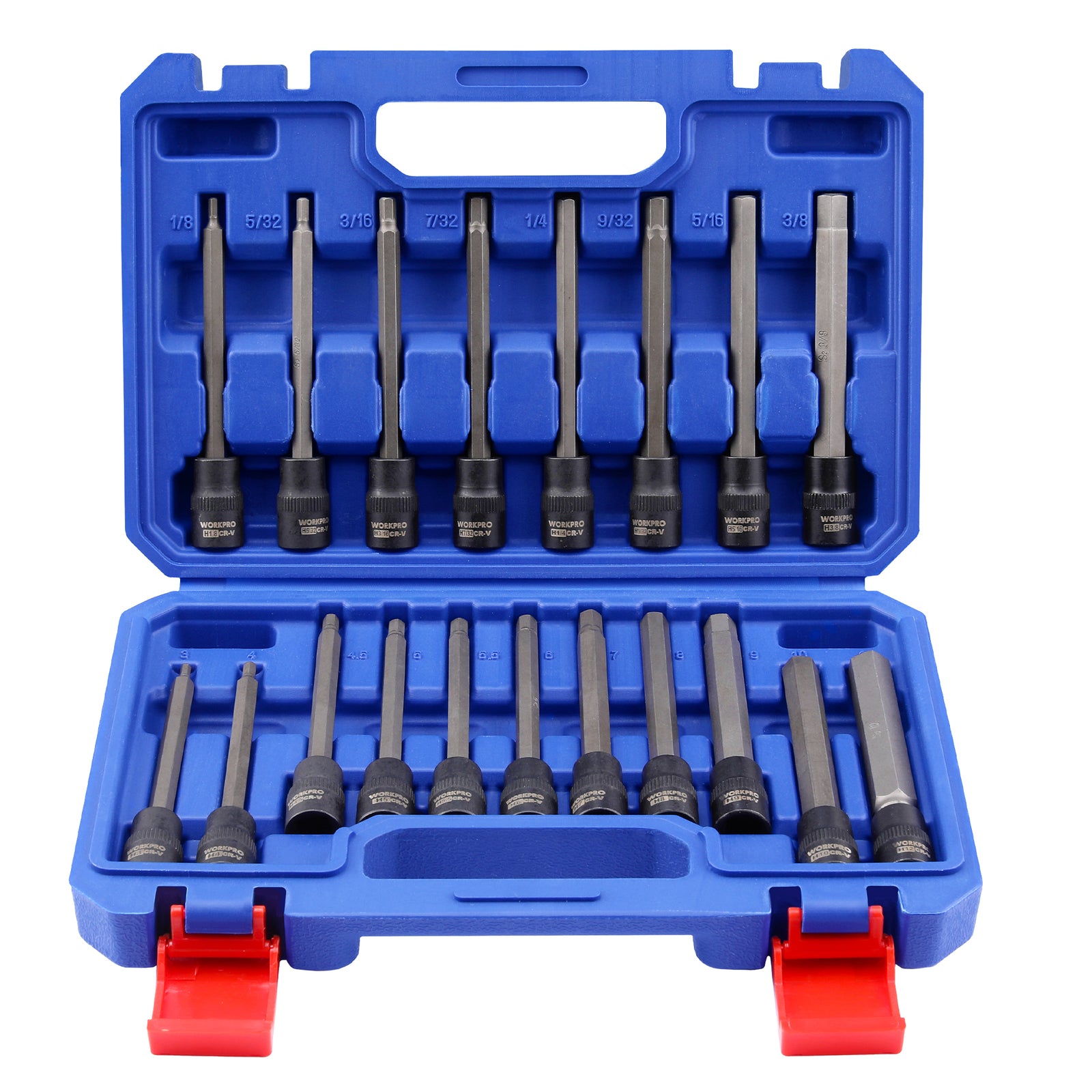 WORKPRO 19-Piece Hex Bit Socket Set by WORKPRO
