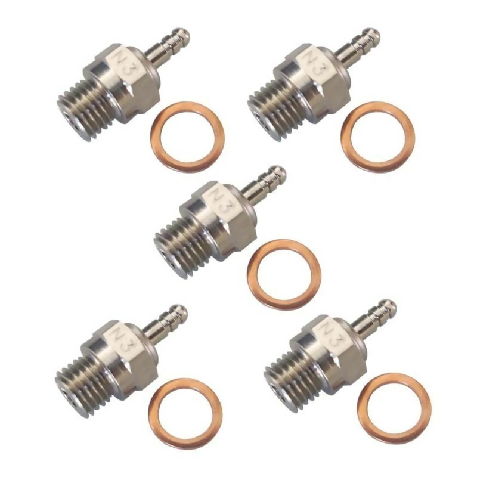 Steel Super Glow Plug Rc #3 N3 70117 Hot Engines Kyosho Hpi Hsp 1:10