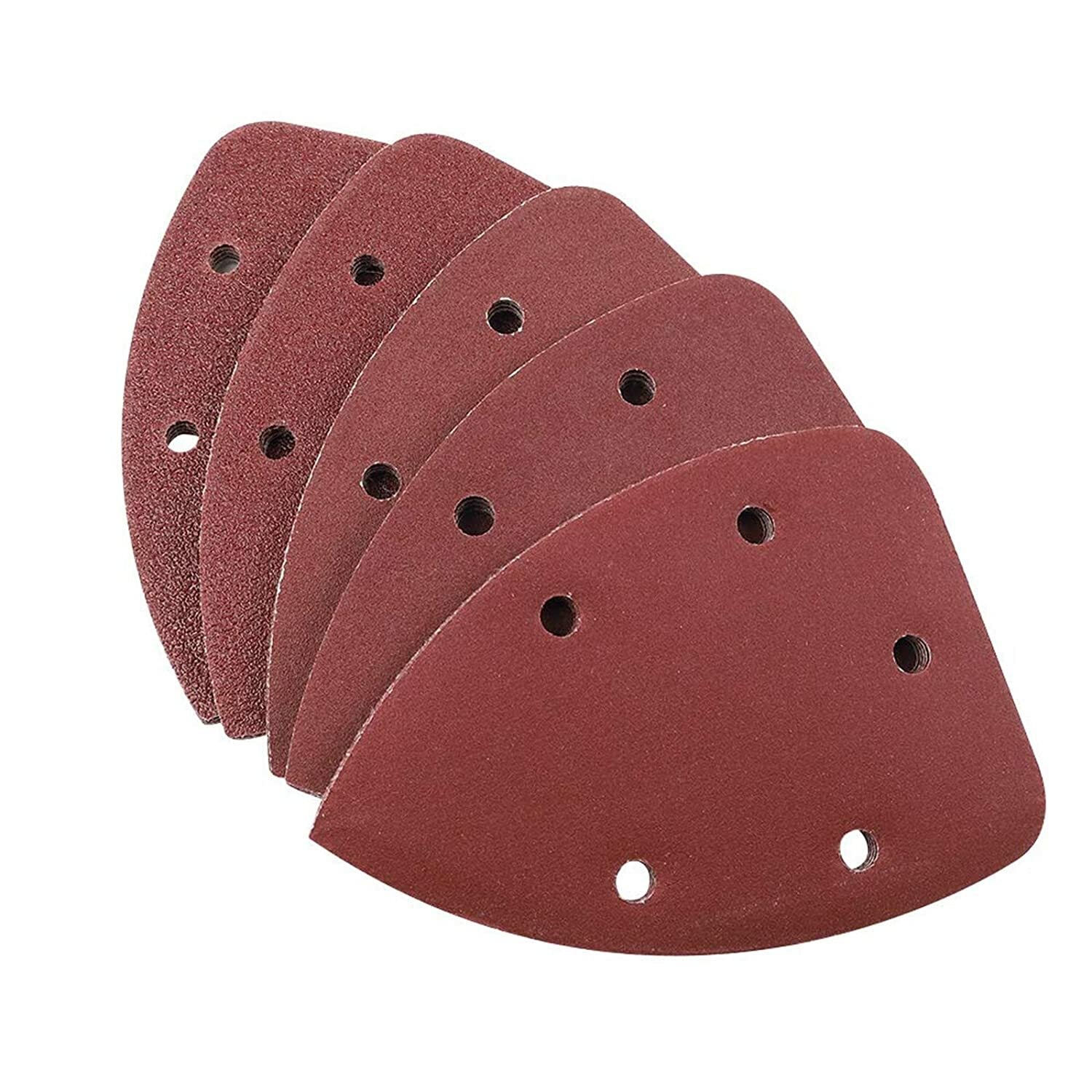 50pc Mouse Detail Sander Sandpaper Pads