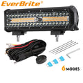 Everbrite 12" 300W Led Light Bar Spot Flood | Built Supply Co