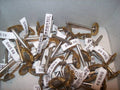 36 Brass Wire Brush Wheels 5/8" SMS59
