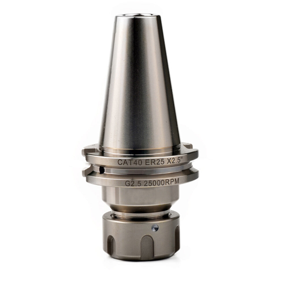 1pcs Precision 5/8-11 CAT40 Er25 2.5" Collet Chuck Tool Holder CNC