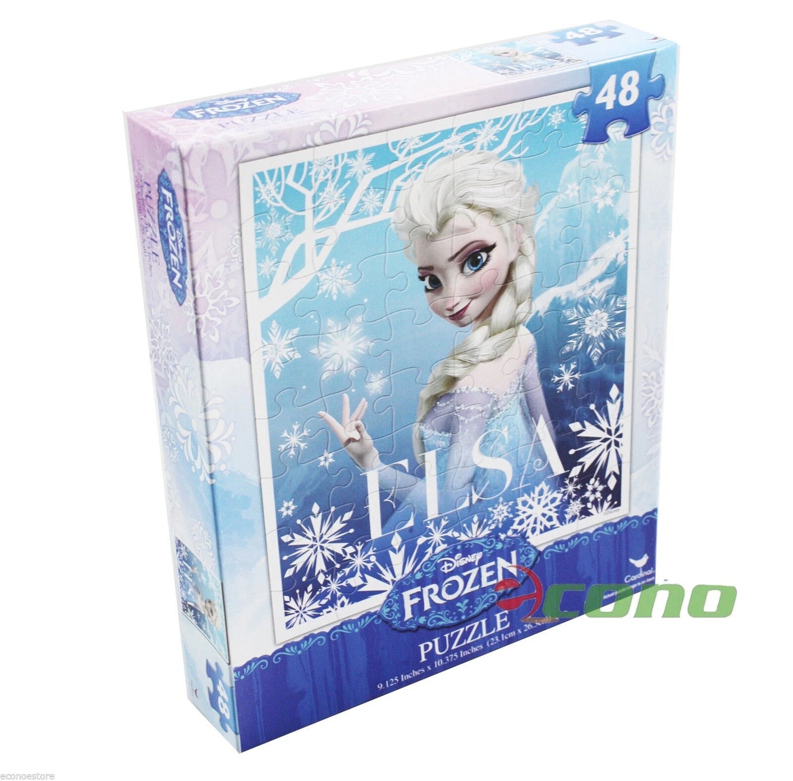 2014 Disney Frozen Series Puzzle Elsa 23.1cmx 26.3cm (9.125