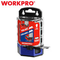 WORKPRO 100-Pack SK5 Utility Knife Blades Utility Blades Replacement w/Dispenser
