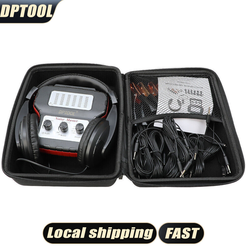 6 Channel Chassis Ears Stethoscope Sound Detector Tool Engine Noises