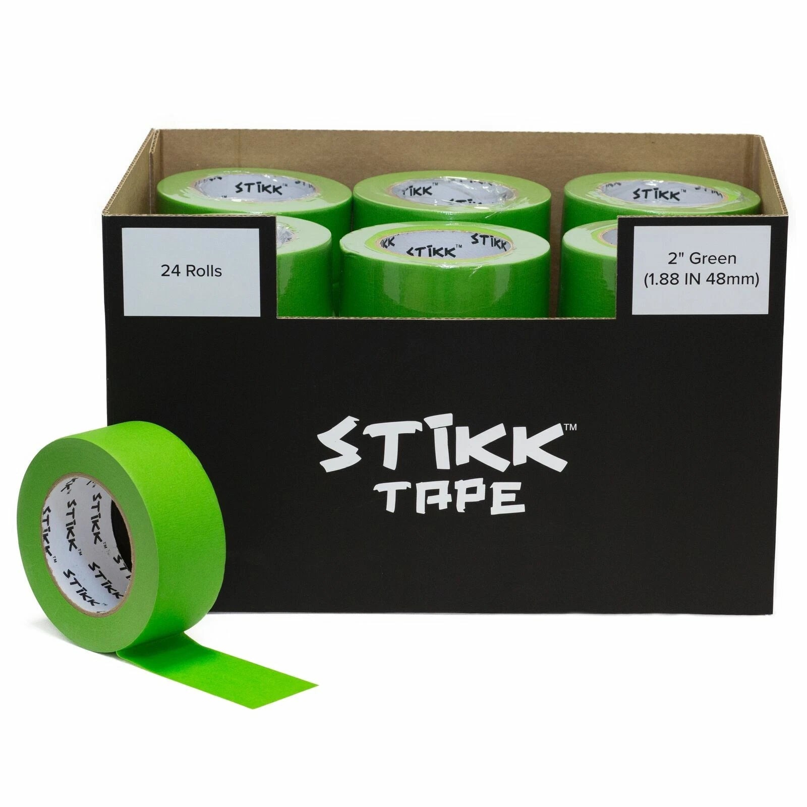 Case Of 24 Rolls 2" X 60 Yards (48mm X 55m) Painters Masking Tape