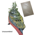 1/250 Unassembled Us Navy Uss Arizona Bb-39 Paper | Built Supply Co