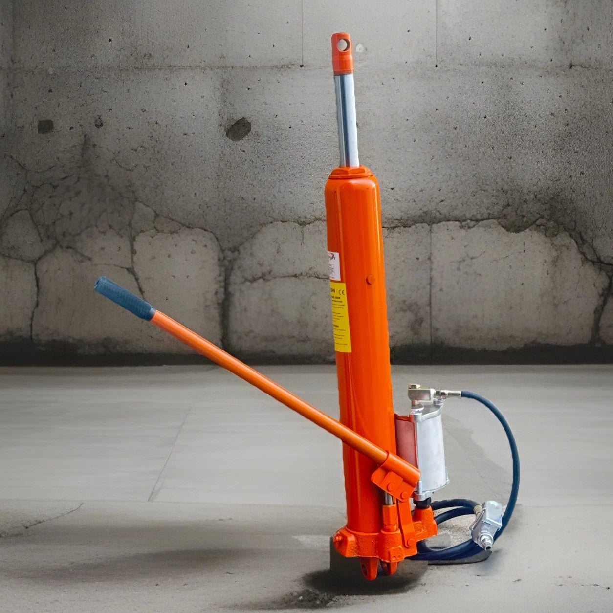 8-ton Long Ram Air/hydraulic Cherry Picker Crane Jack Single Piston