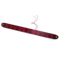 15"red 11 Led Clearance Marker Car Truck Light Bar Stop Turn Tail 3rd