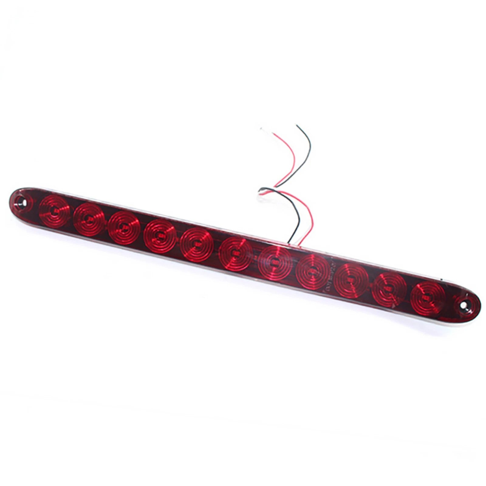 15"red 11 Led Clearance Marker Car Truck Light Bar Stop Turn Tail 3rd