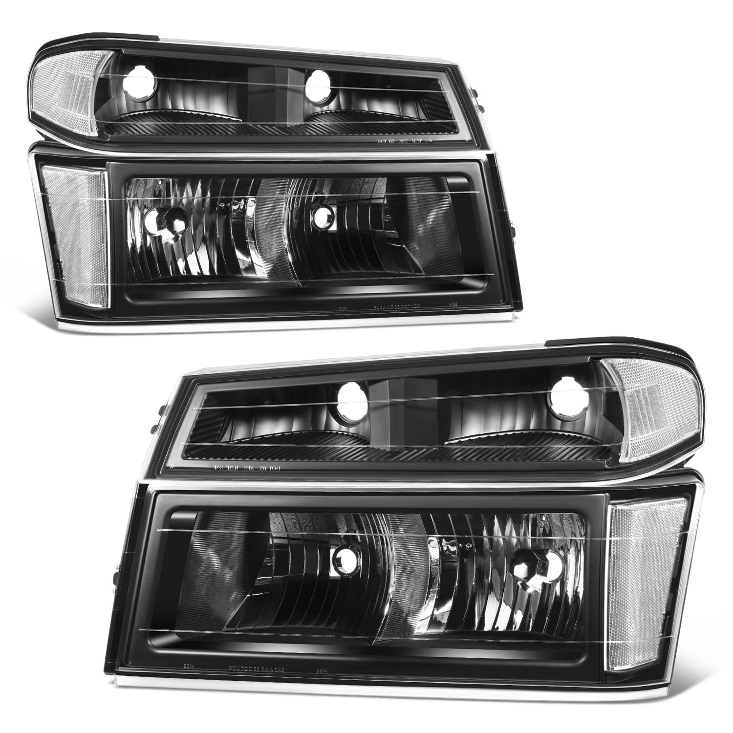 Fit 04-12 Gmc Canyon Chevrolet Colorado Black | Built Supply Co