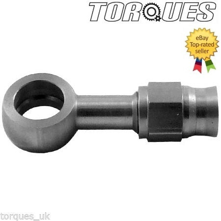 AN-3 ( 3AN -3 JIC) 12.2mm I.D Long Straight Stainless Steel Banjo For