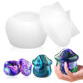 Diy Silicone Resin Casting Mold 3d Mushroom Storage Box Epoxy Craft
