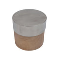 Flat Dome Bench Anvil Stainless Steel Wood Base - Metal Shaping
