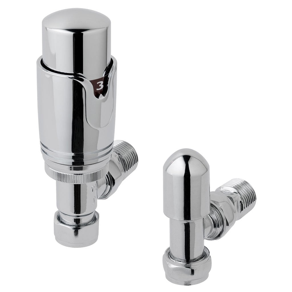 Eastbrook Biava 15mm Angled TRV & Valve