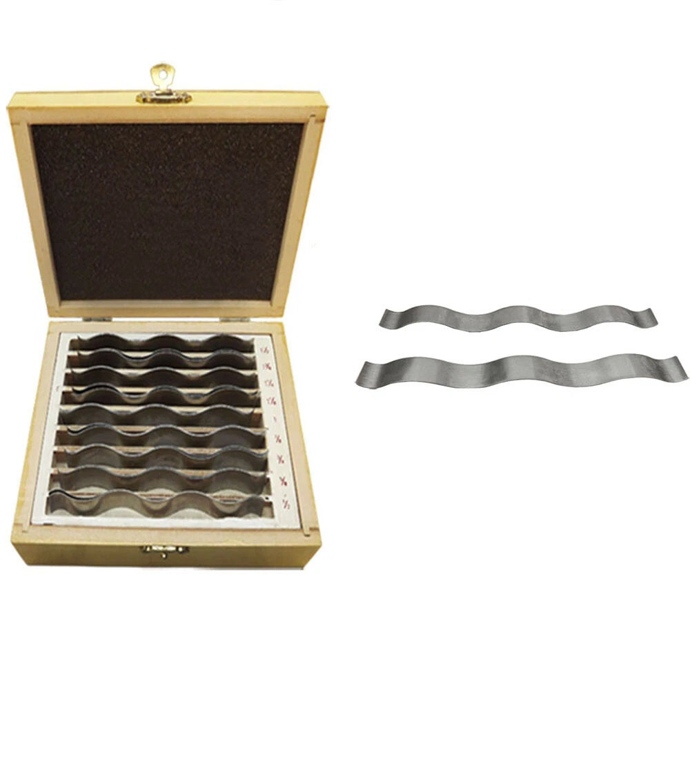9 Pairs () 1/2 To 1-1/2 Inch Steel Parallel Set Precision Machinist