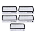 5 Pack For Kenmore Ef-2 86880 Exhaust Vacuum Hepa Media Filters