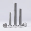 M8-M12 Fully Threaded Hexagon Head Screws A2 304 Steel