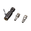 200PSI Tire Inflator Lock-on Air Chuck 1/4" Female Npt For Schrader
