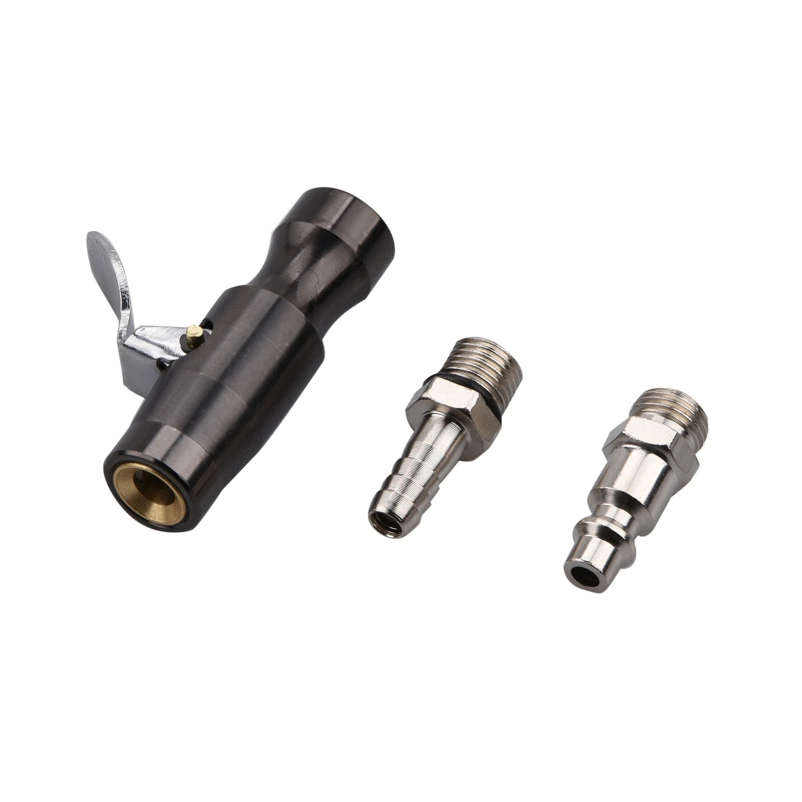 200PSI Tire Inflator Lock-on Air Chuck 1/4" Female Npt For Schrader