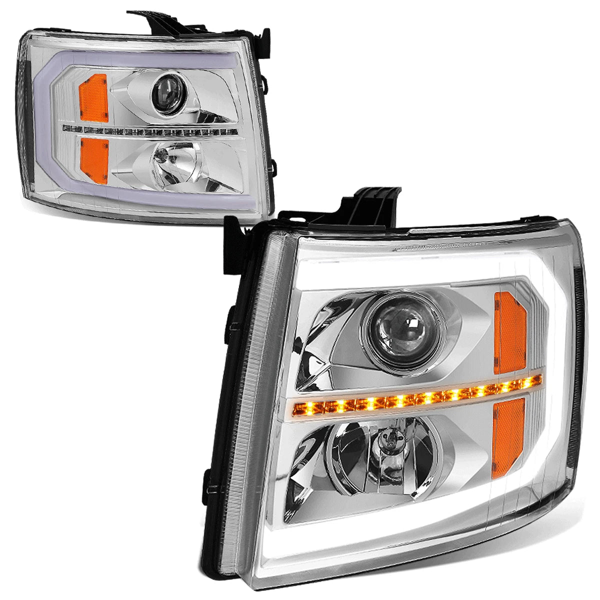 For 2007-2014 Silverado 1500 Led Drl Bar Sequential | Built Supply Co