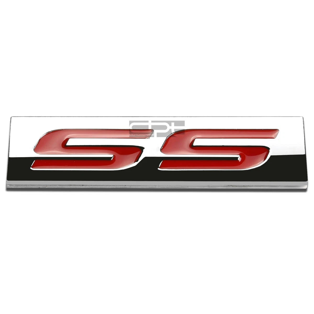 Fit Ss Metal Grill Trunk Emblem Decal Logo Trim Badge 3d Polish Red
