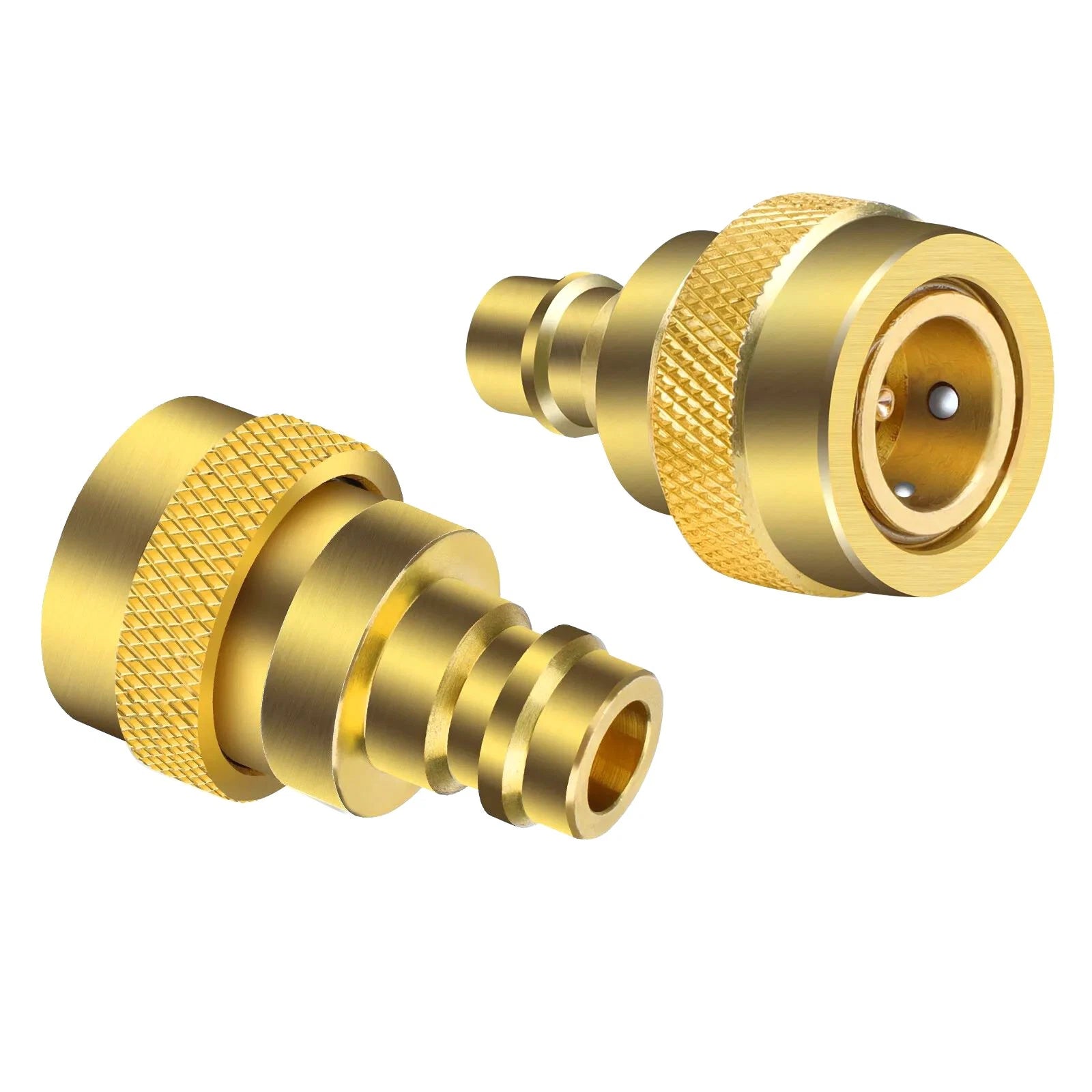 Brass R134a To R1234yf Adjustable High Low Pressure Connector Adapter